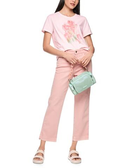 Marc Cain Футболка, декорированная пайетками