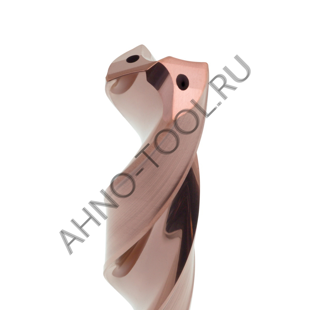 Сверло 15.4мм монолитное твердосплавное 3D с подводом СОЖ. SP-X801031540 VHM AHNO