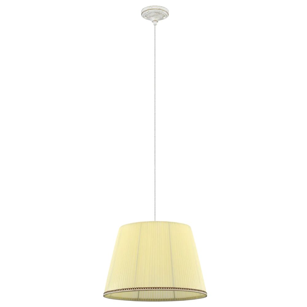 Citilux Вена CL402023 Подвесной светильник патина с кремовым абажуром