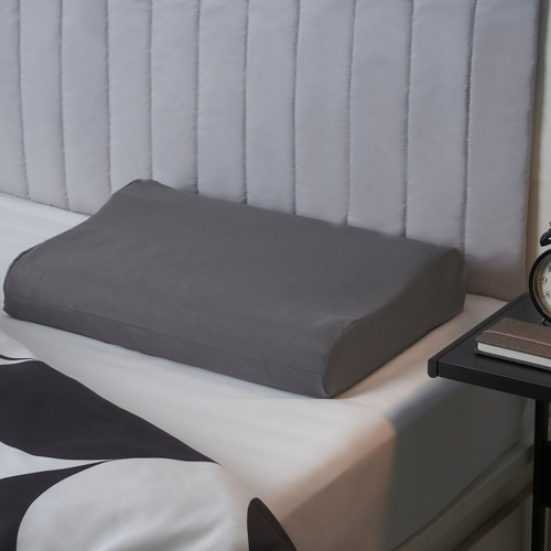Наволочка для ортопедической подушки IKEA BRUKSVARA (БРУКСВАРА), Темно-серый, 33х50 см