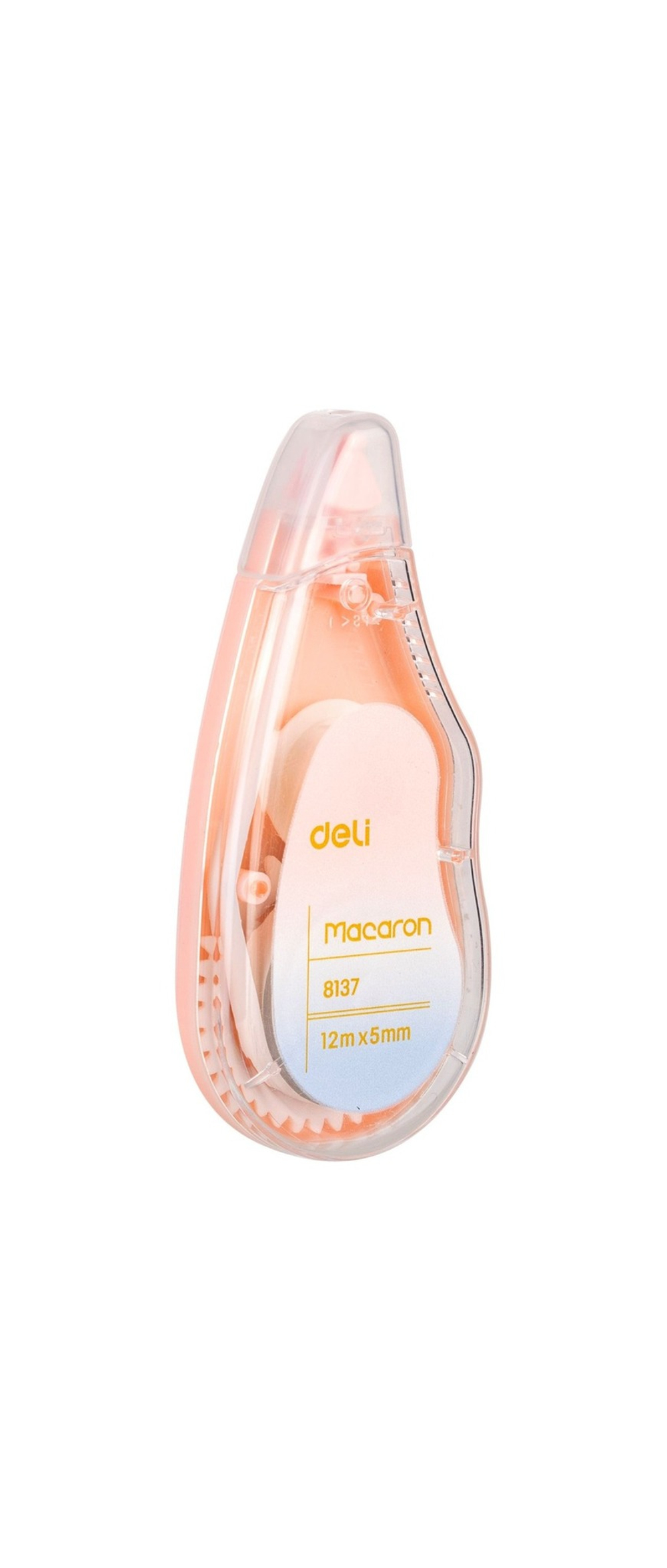 Корректор-лента Deli 5ммх12м, набор 3шт., ассорти корпус, блистер EH333