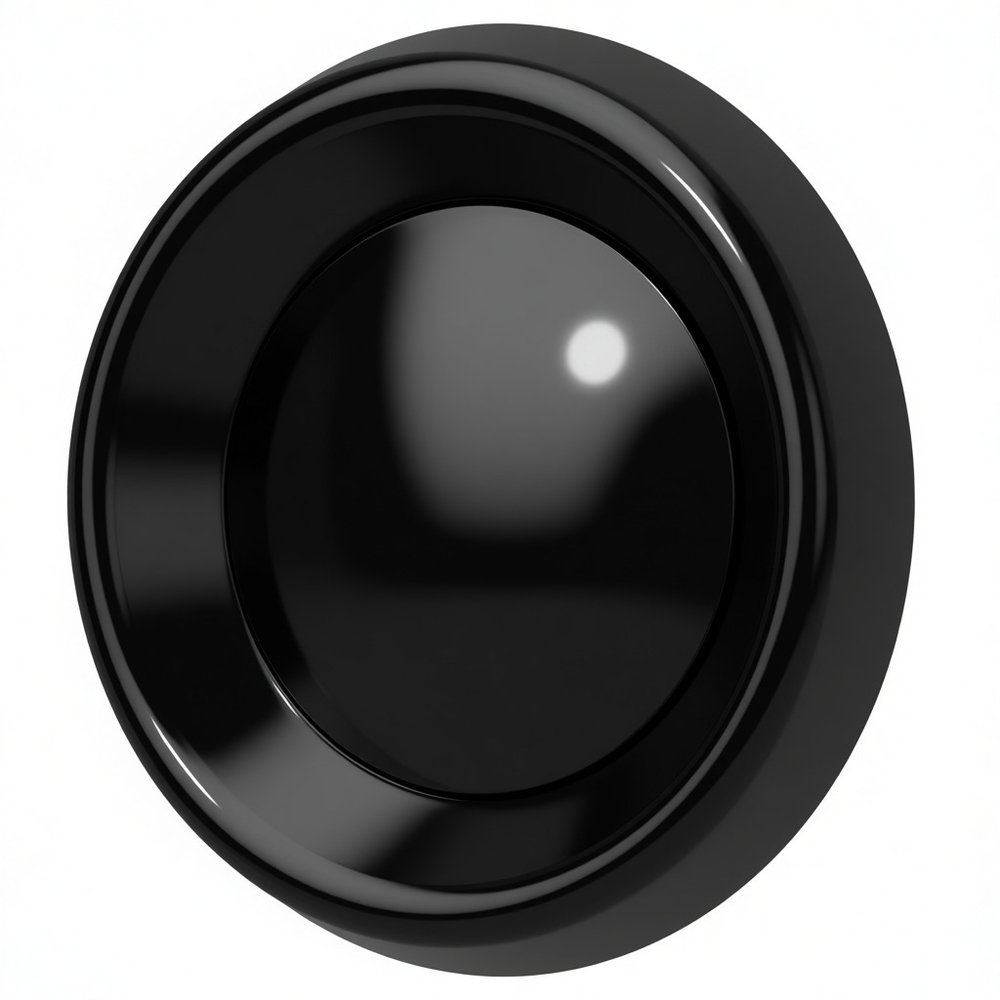 Анемостат АПВП фланец D125 регулируемый D166 пластик черный ERA