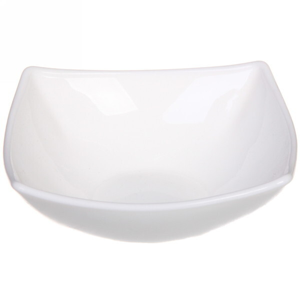 Салатник «White magic» 200мл стеклокерамика Квадрат