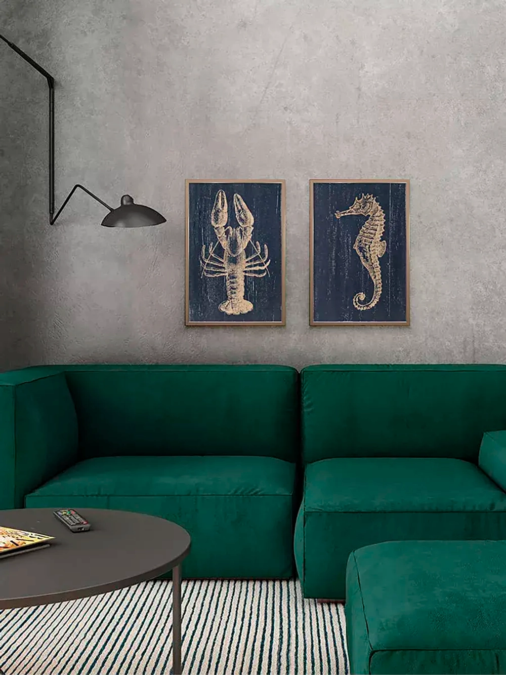 Картина на стену интерьерная на холсте 62х42 см