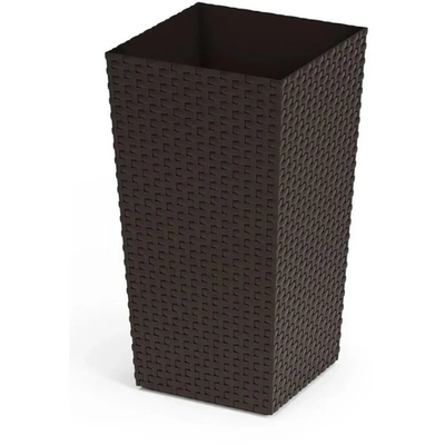 Кашпо напольное Ротанг 220х410мм (мокко)