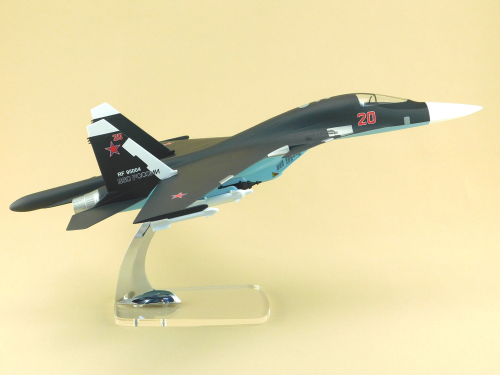 Модель Самолета Су-34 (М1:48, ВВС России, RF-95004, 20, Графит)