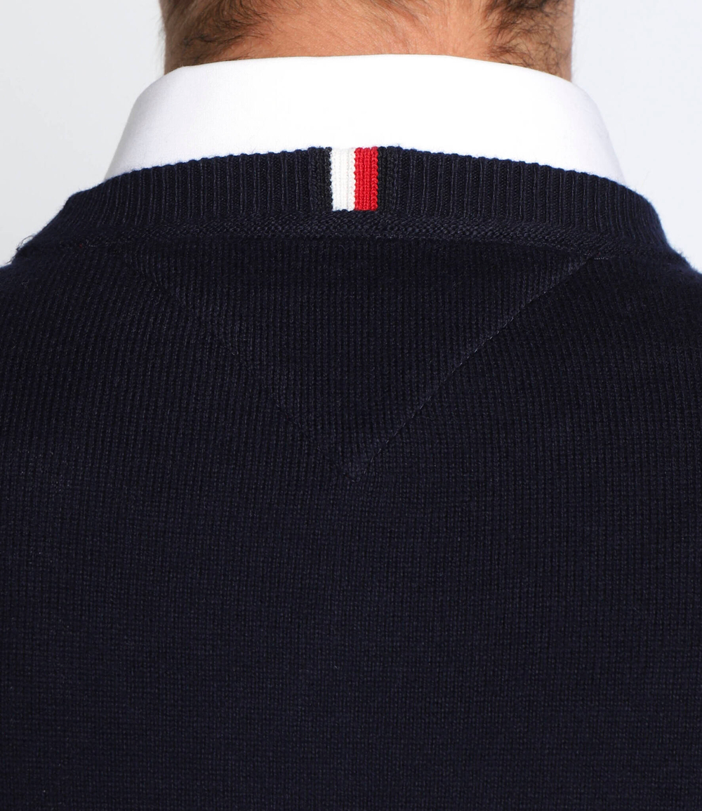 Свитер Tommy Hilfiger - темно-синий(MW0MW28046)