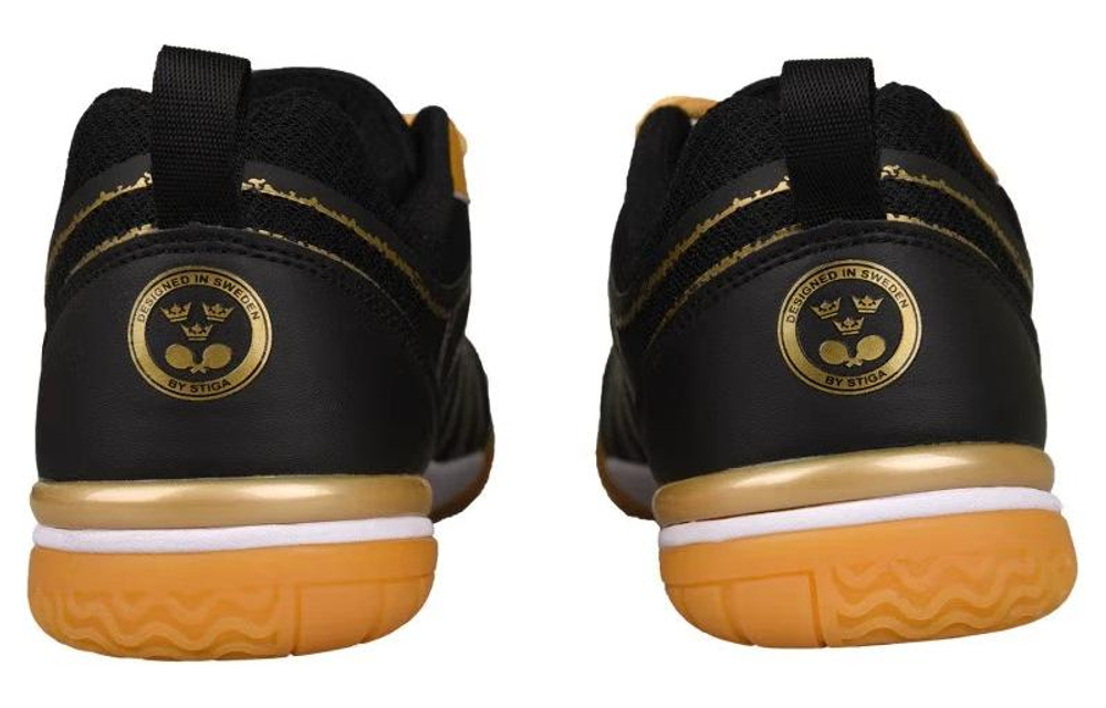 Stiga Cushioning, Wear Resistant Low top Training Shoes Unisex Black Brown