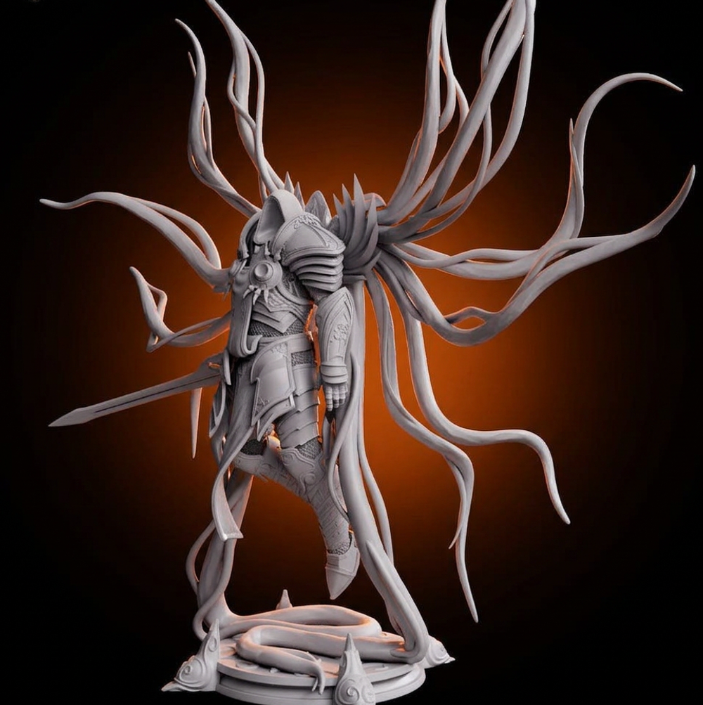Фигурка,Тираэль архангел Справедливости (Tyrael), Diablo, высота фигурки 13 см