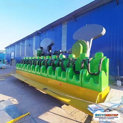 Летающая скамейка «Эпоха динозавров», 12 мест, 14×4×5,5 м