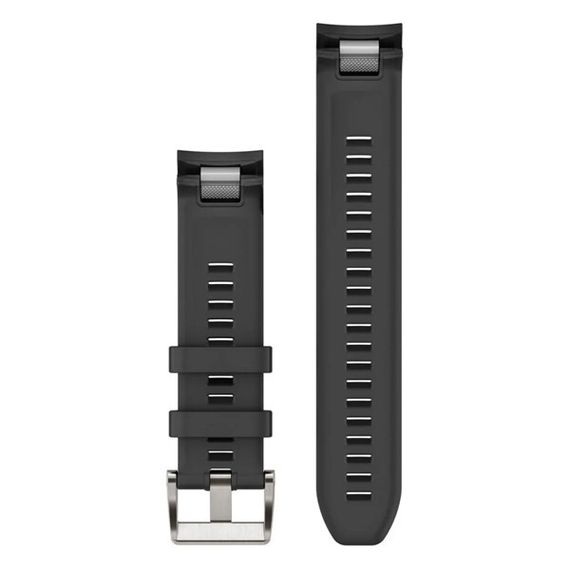 Ремешок Garmin Marq Silicone Rubber Strap Black 22 мм (010-13225-00)