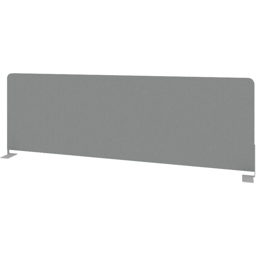 Экран Metal System Style ткан. боковой Б.ТЭКР-120 1200х390х28 серый/мет.сер