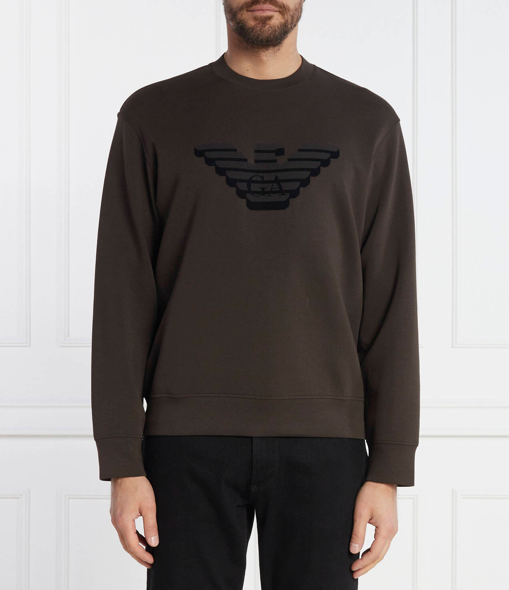 Худи Emporio Armani - коричневый(6R1MG7 1JHSZ)