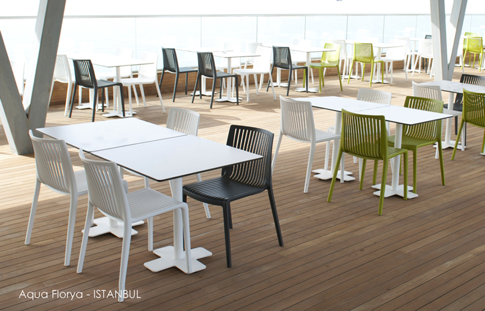 Стул пластиковый Papatya Cool, белый