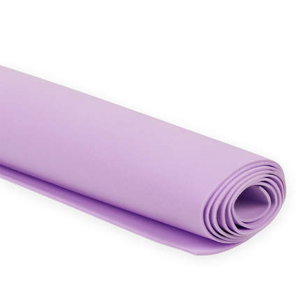 "Blumentag" EVA Пластичная замша, цв.лаванда, 1 мм, 60 x 70 см, №157