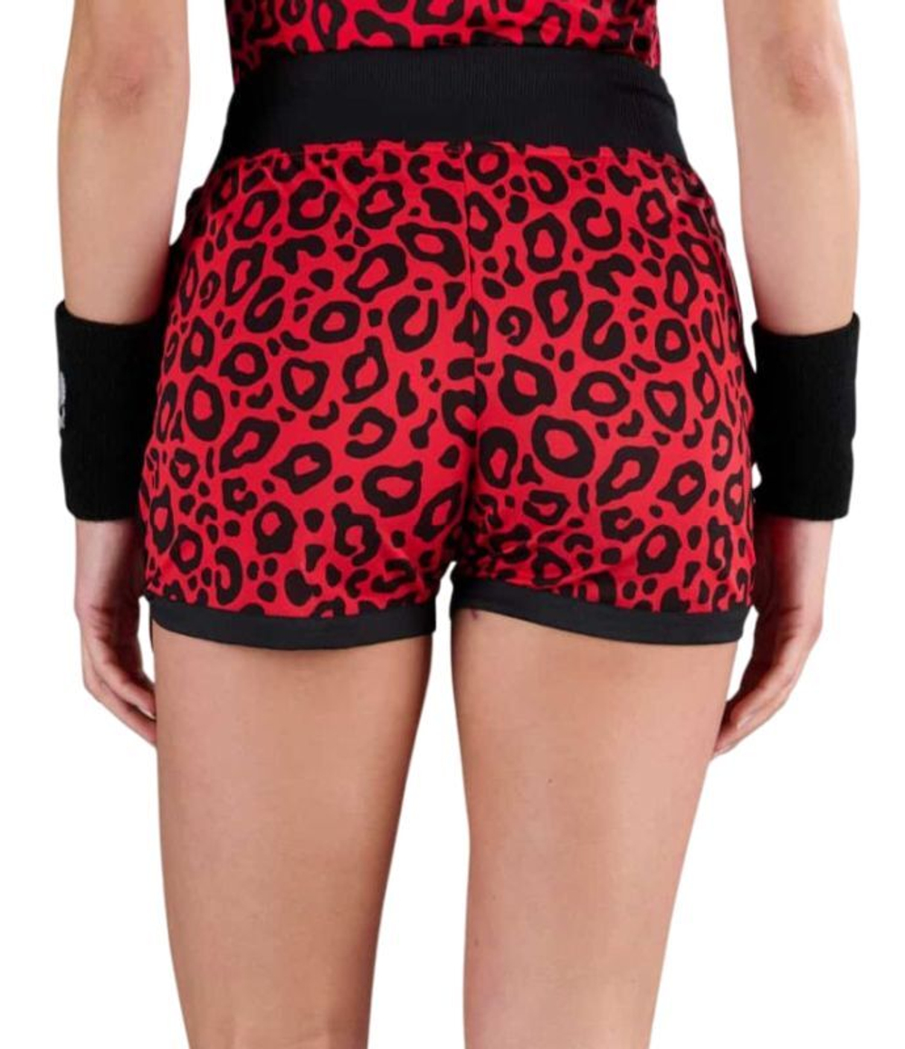 Женские теннисные шорты Hydrogen Panther Tech Shorts - red