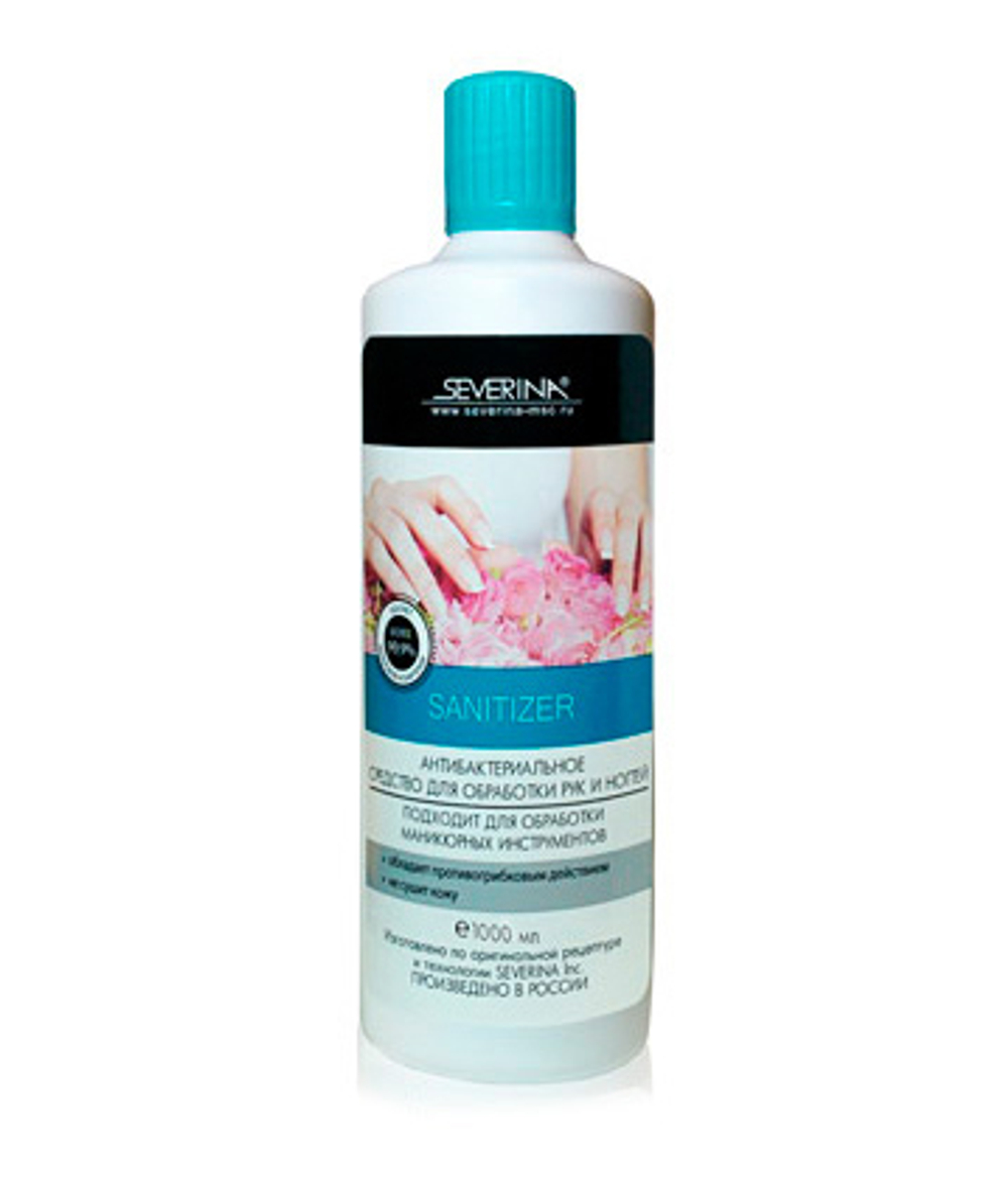 Антибактер ср-во д/обработки рук, ногтей и инструментов (Sanitizer) 1000 мл.