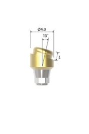 Угловой абатмент Sonator 15 L=3 мм