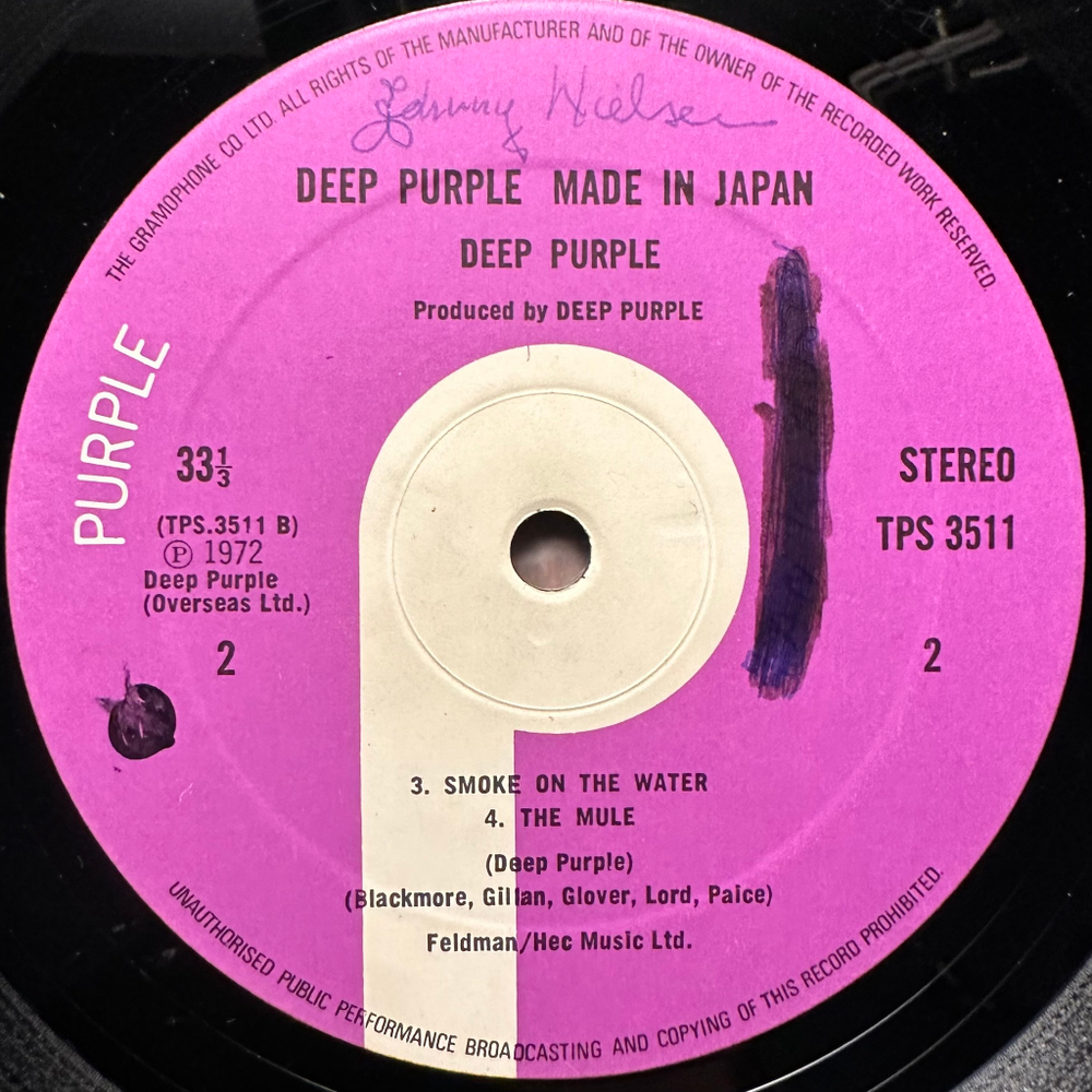 Deep Purple - Made In Japan 2LP (Англия 1972г.)