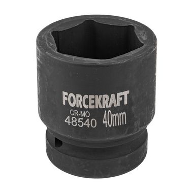 Головка ударная 1'', 40мм (6гр.) FORCEKRAFT FK-48540