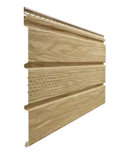 Софит Docke T4 с центральной перфорацией Зрелый каштан 3000*305мм