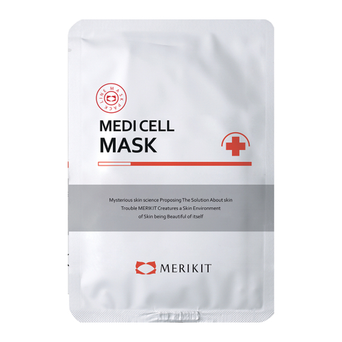 Merikit Биоцеллюлозная маска на основе ферментов кокоса - MERIKIT Medi Cell Mask, 1 шт.