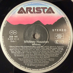 Виниловая пластинка Whitney Houston - Whitney LP