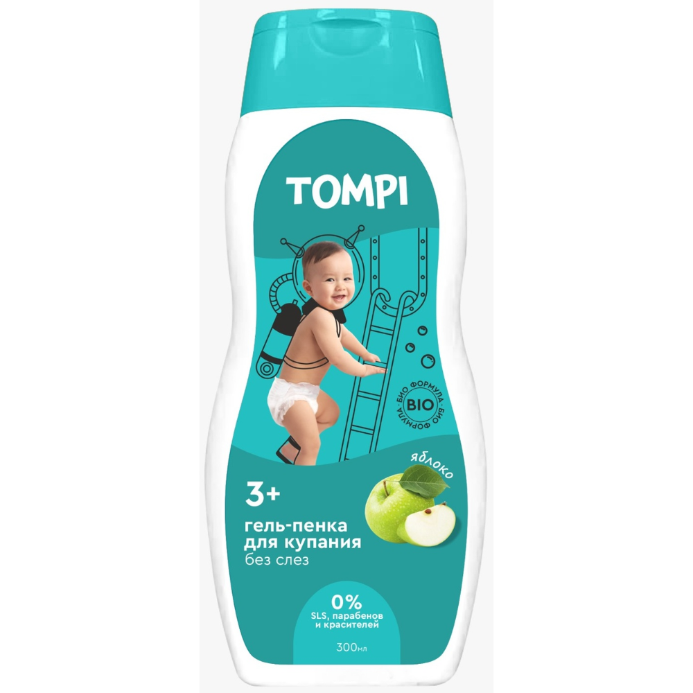 Гель-пенка Tompi Яблоко без слез 300 мл