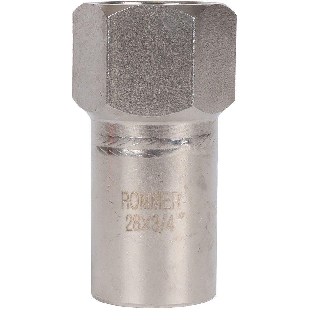 ROMMER Вставка с ВР 28x3/4" из нержавеющей стали прессовой
