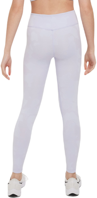 Штаны для девочки теннисные Nike Dri-Fit One Training Leggings - oxygen purple/indigo haze