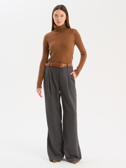 Брюки из смесовой шерсти