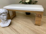 Подставка для маникюра премиум класса в стиле Лофт бел.(40x16x15)