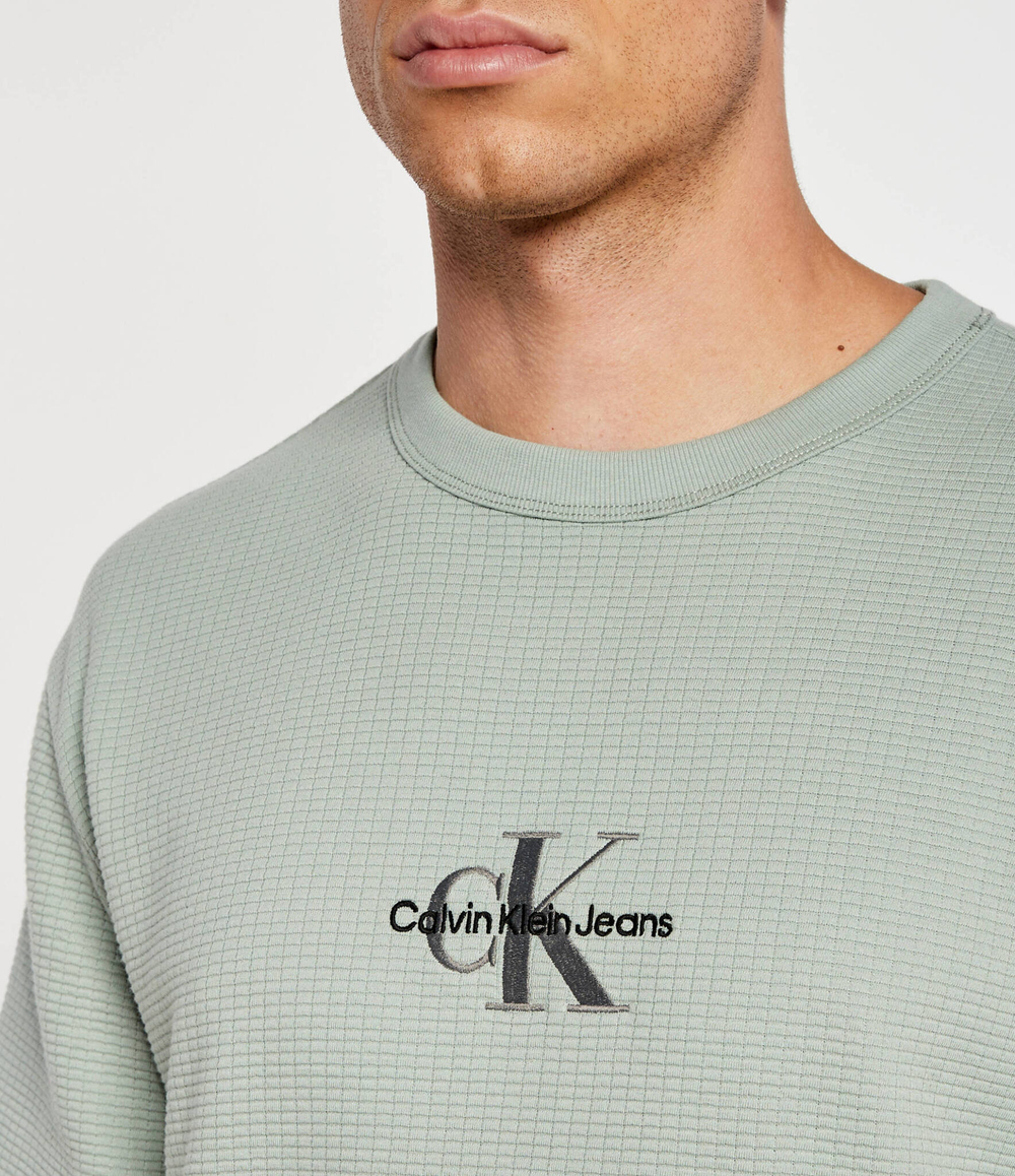 Футболка CITY GRID CALVIN KLEIN JEANS - мятный(J30J325645)