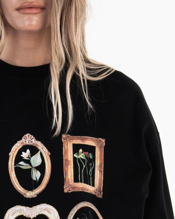 Футболка x Madina Belikova Flowers черная - фото 5