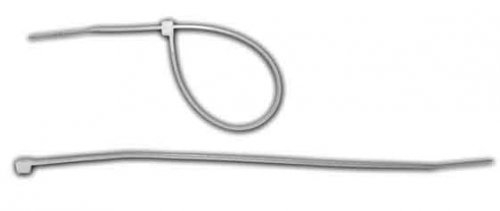 Хомут монтажный 4,8 х 200 белый пластиковый 100 шт ЭНКОР 29986