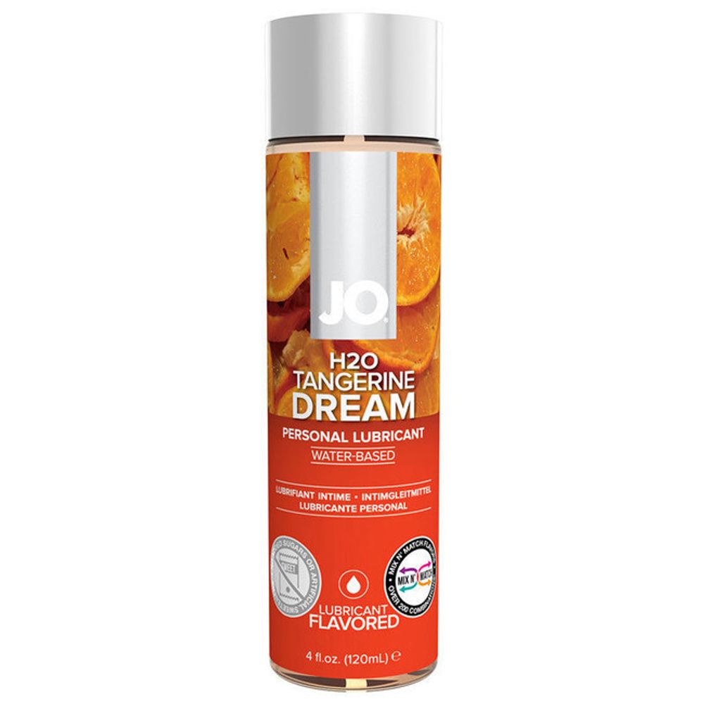 Вкусовой лубрикант на водной основе мандарин Tangerine Dream 120 мл