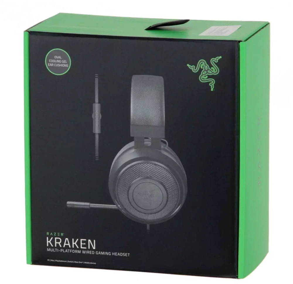 Компьютерная гарнитура Razer Kraken 2019 Черный
