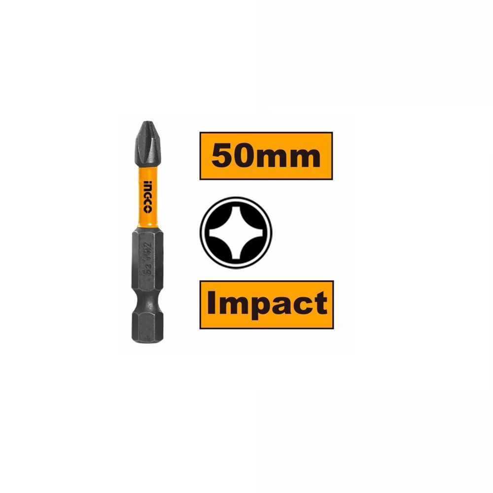 Бита для шуруповерта IMPACT INGCO SDBIM11PH223.1 INDUSTRIAL РН2х50 мм 1 шт.