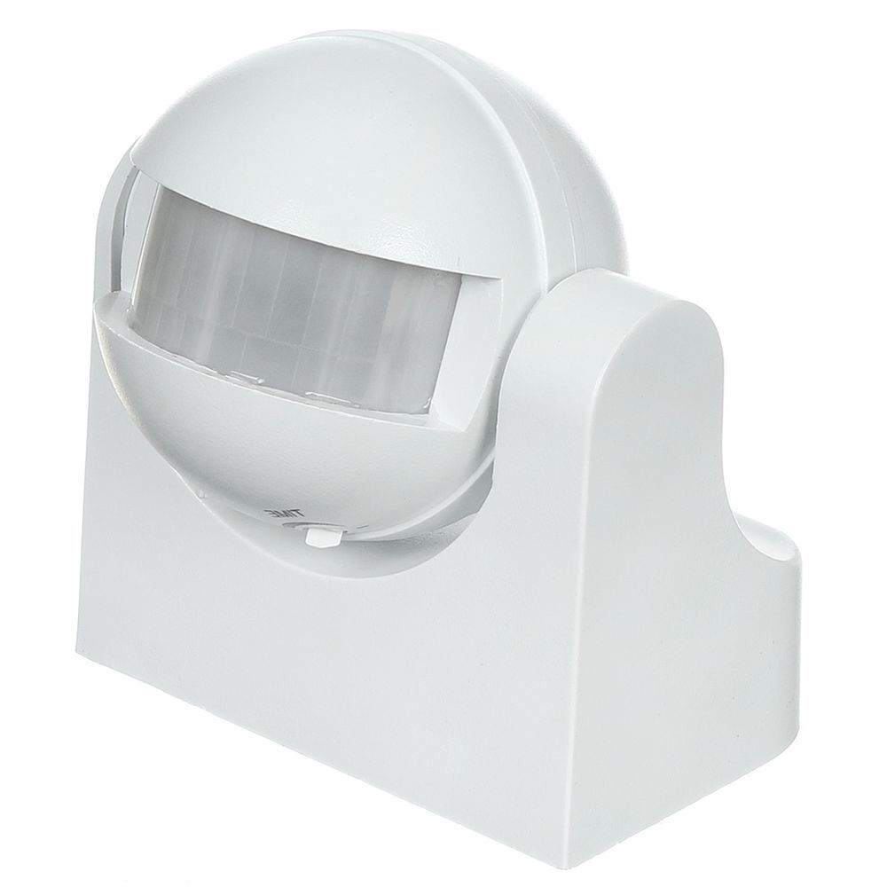 Датчик движения настен, 1100 Вт, 5-480 с, 12 м, 180 , IP44, 5+ лк, TDM, ДДС-02, SQ0324-0007