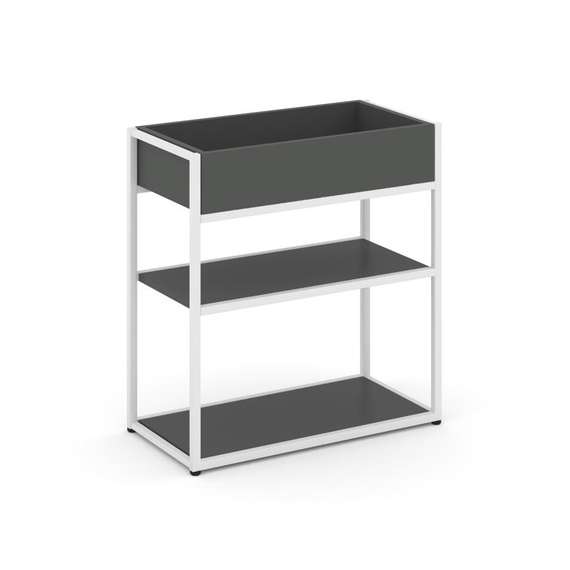 Рифт Стеллаж металлический низкий приставной  RF.STM-012  696*350*750