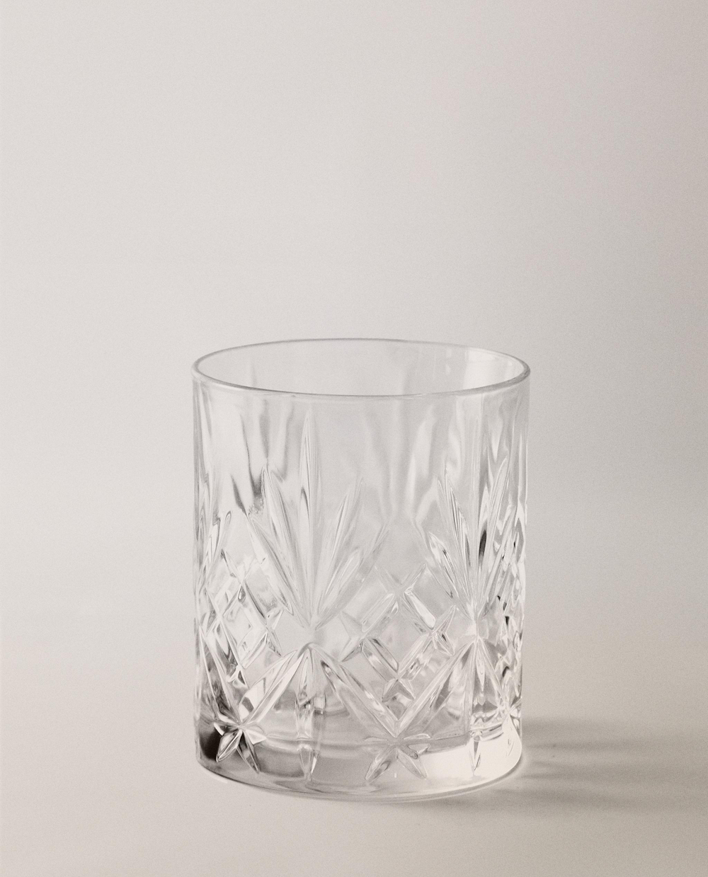 Zara Home стакан из стекла, цвет прозрачный, 9.4 см