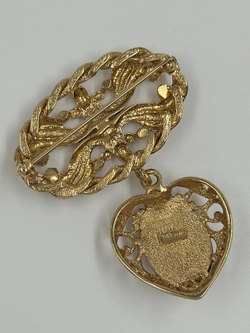 Брошь с камеей Krementz