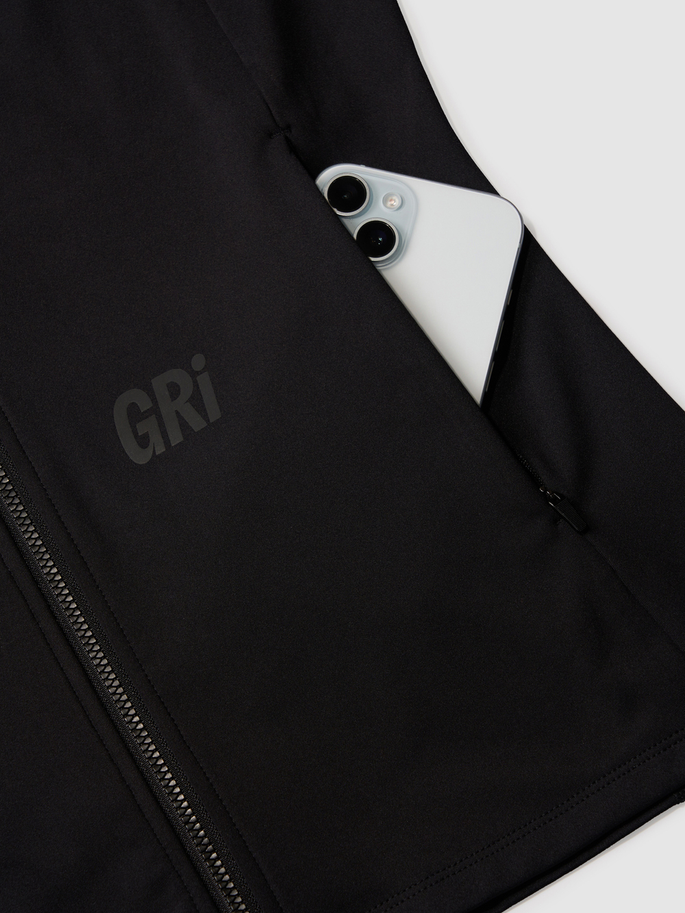 Джемпер на молнии женский GRI Фитнес чёрный