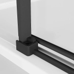 Душевой уголок Niagara Nova NG-6829-34BLACK 90х90 стекло прозрачное/профиль черный матовый
