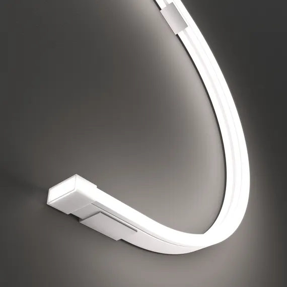 Гибкий неон 12х6 24В 10Вт/м 6000K IP67 5м Led Strip 432031