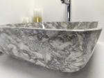 Раковина из мрамора Square Doreng Grey MS-60192 45*45*15