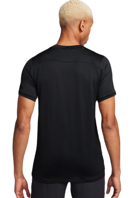 Мужская теннисная футболка Nike Court Dri-Fit Advantage Top - белый, черный