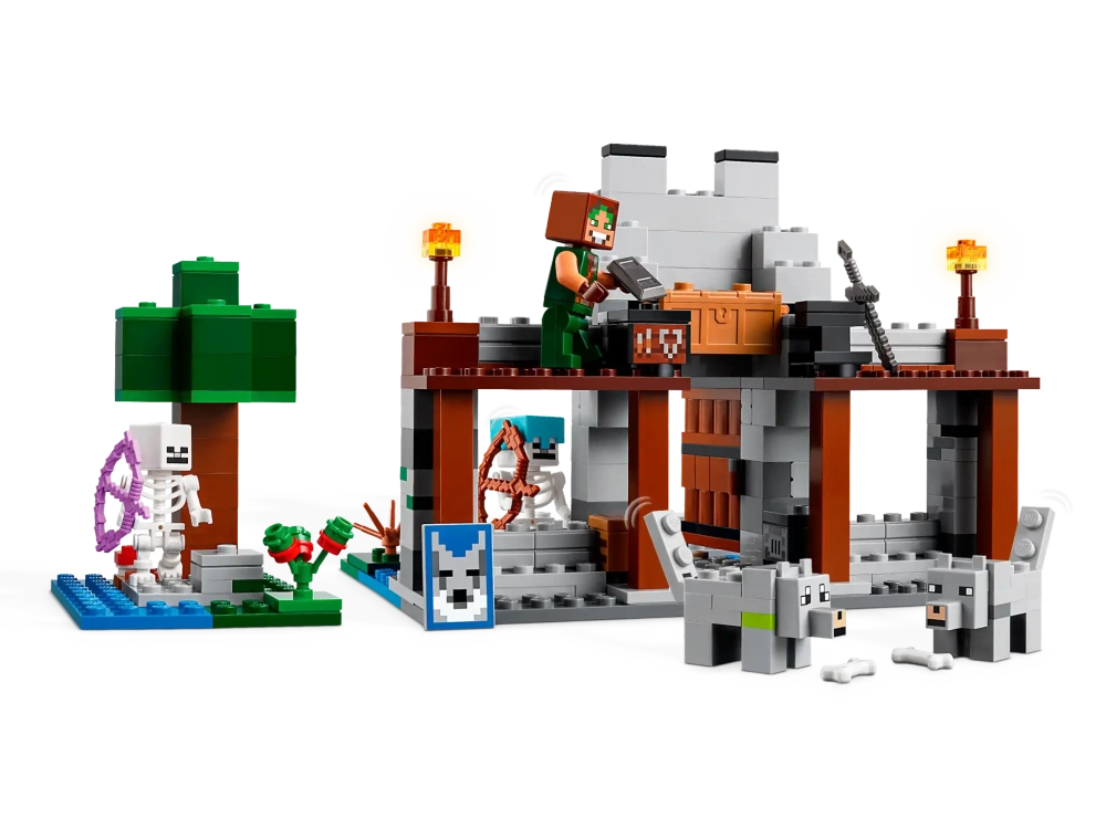 Конструктор LEGO Minecraft 21261 Волчья крепость