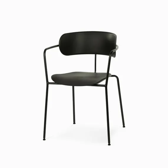 Стул Pedigree Arm Plastic черный