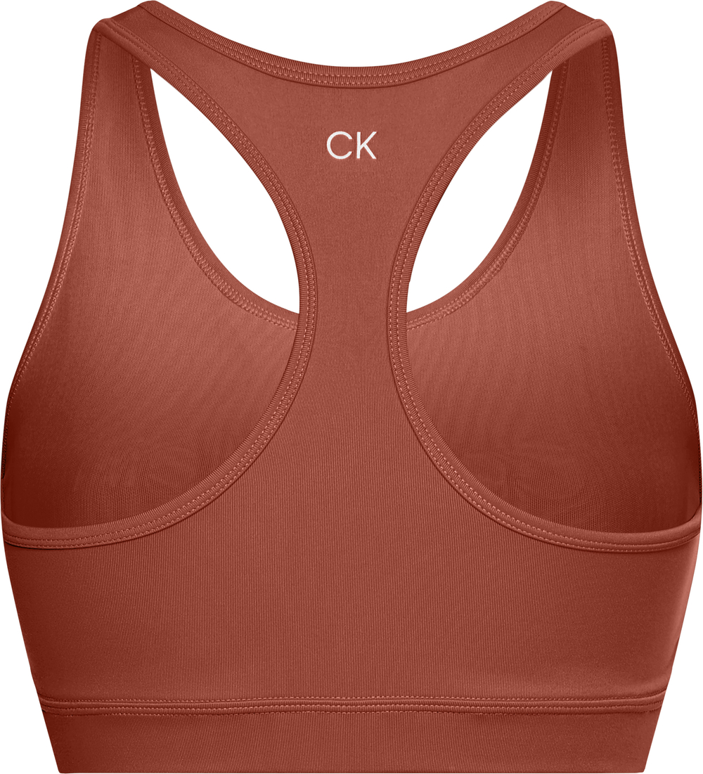 Теннисный бюстгальтер Calvin Klein Medium Support Sports Bra - Brown